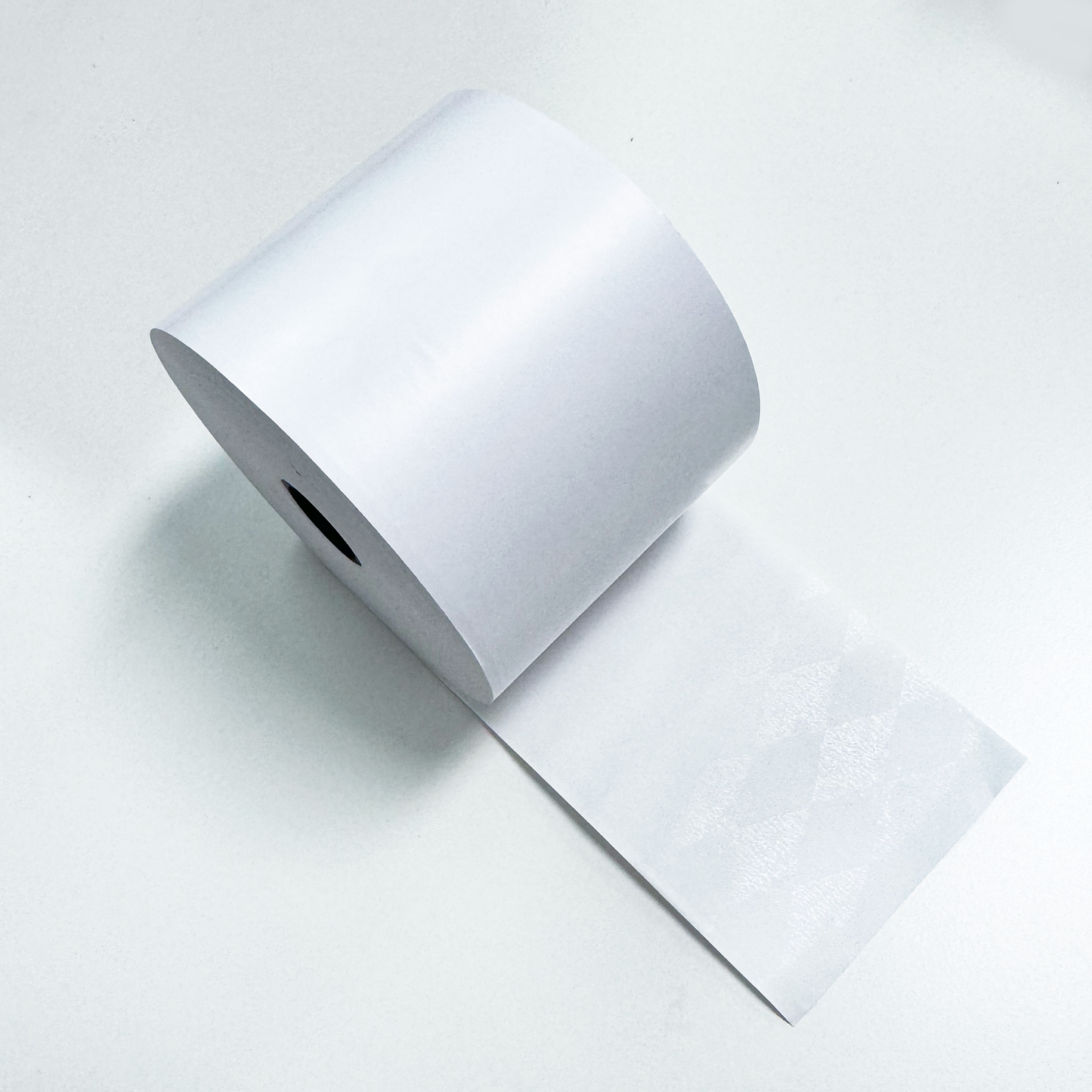 POS 2 1/4" x 170' Diamond Adhesive Thermal Linerless Sticky Receipt / Label Paper Roll - 24/Case